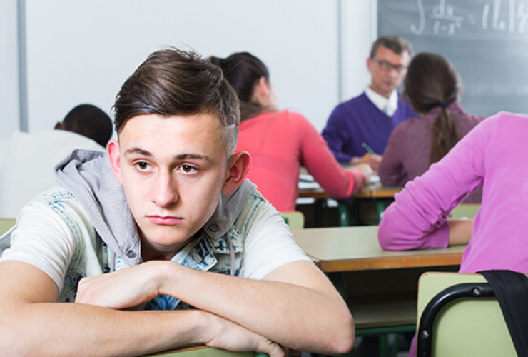 An adult with autism