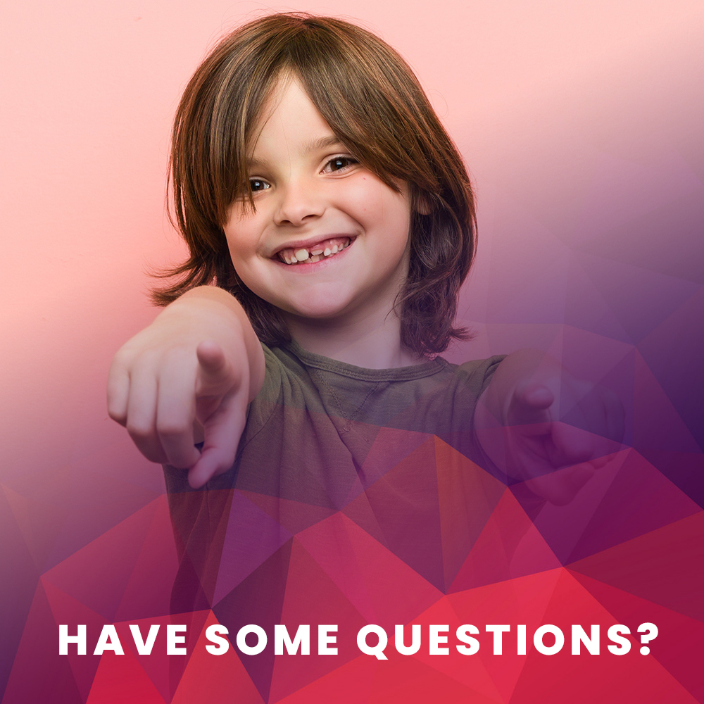 A smiling child with autism